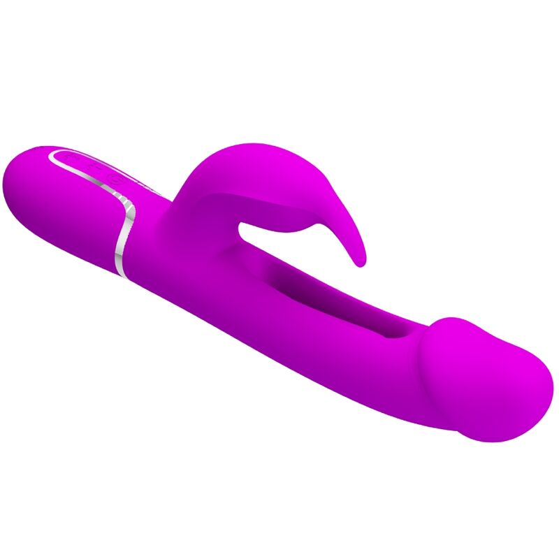 PRETTY LOVE - KAMPAS VIBRADOR RABBIT 3 EN 1 MULTIFUNCIÓN CON LENGUA FUCSIA 7 PRETTY LOVE - KAMPAS VIBRADOR RABBIT 3 EN 1 MULTIFUNCIÓN CON LENGUA FUCSIA - Imagen 7