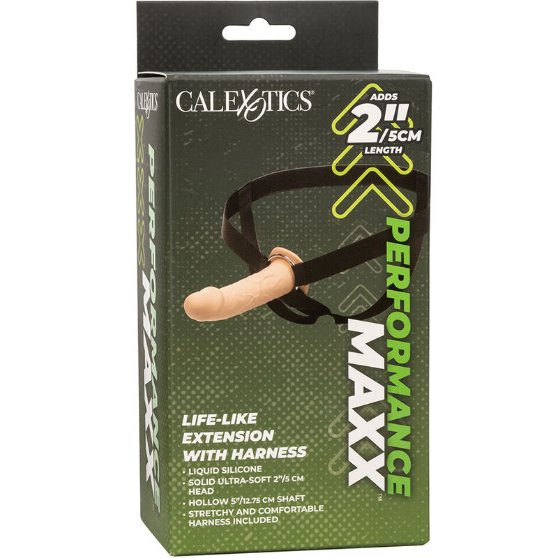 CALEXOTICS - PERFORMANCE MAXX EXTENSIÓN REALISTA CON ARNÉS PIEL CLARO 15 CALEXOTICS - PERFORMANCE MAXX EXTENSIÓN REALISTA CON ARNÉS PIEL CLARO - Imagen 15