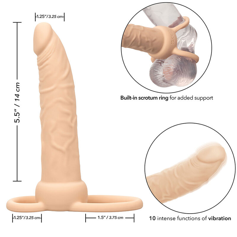 CALEXOTICS - PERFORMANCE MAXX DOBLE PENETRADOR RECARGABLE PIEL CLARO 15 CALEXOTICS - PERFORMANCE MAXX DOBLE PENETRADOR RECARGABLE PIEL CLARO - Imagen 15