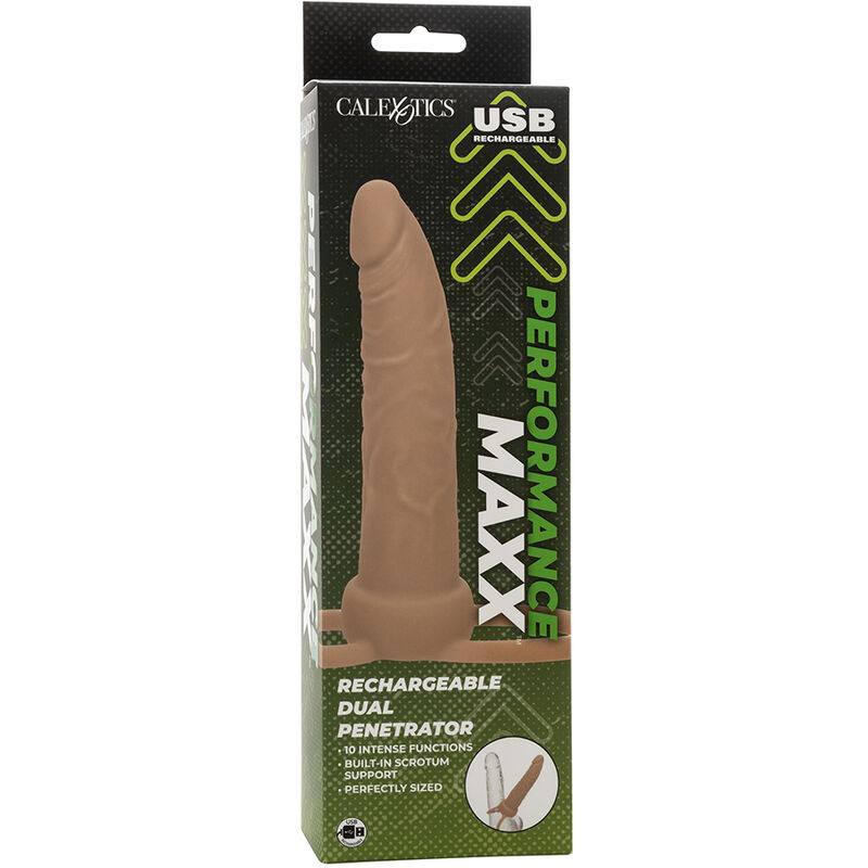 CALEXOTICS - PERFORMANCE MAXX DOBLE PENETRADOR RECARGABLE PIEL CLARO 13 CALEXOTICS - PERFORMANCE MAXX DOBLE PENETRADOR RECARGABLE PIEL CLARO - Imagen 13