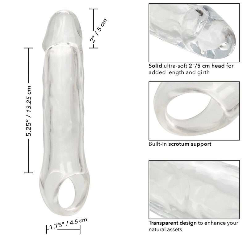 CALEXOTICS - PERFORMANCE MAXX EXTENSIÓN CLARA 7,5 TRANSPARENTE 6 CALEXOTICS - PERFORMANCE MAXX EXTENSIÓN CLARA 7,5 TRANSPARENTE - Imagen 6