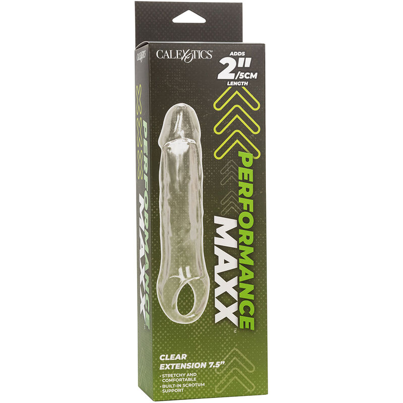 CALEXOTICS - PERFORMANCE MAXX EXTENSIÓN CLARA 7,5 TRANSPARENTE 2 CALEXOTICS - PERFORMANCE MAXX EXTENSIÓN CLARA 7,5 TRANSPARENTE - Imagen 2