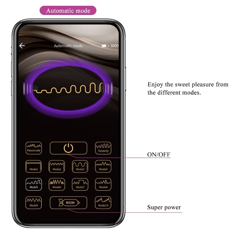 PRETTY LOVE - BAIRD G-SPOT 12 VIBRACIONES RECARGABLE LILA APP 5 PRETTY LOVE - BAIRD G-SPOT 12 VIBRACIONES RECARGABLE LILA APP - Imagen 5