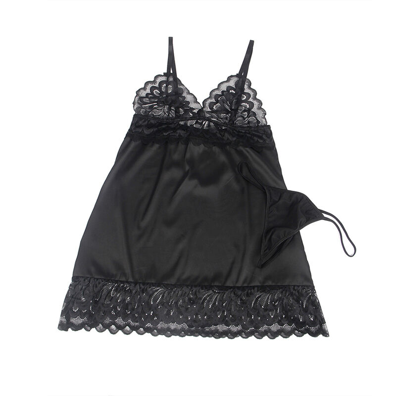 SUBBLIME - BABYDOLL CON ESTAMPADO FLORAL PECHO NEGRO S/M 3 SUBBLIME - BABYDOLL CON ESTAMPADO FLORAL PECHO NEGRO S/M - Imagen 4
