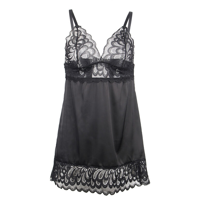 SUBBLIME - BABYDOLL CON ESTAMPADO FLORAL PECHO NEGRO S/M 4 SUBBLIME - BABYDOLL CON ESTAMPADO FLORAL PECHO NEGRO S/M - Imagen 5