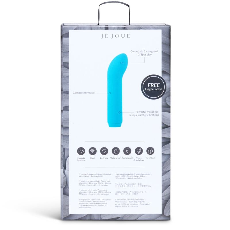 JE JOUE - BALA VIBRADORA ESTIMULACION PUNTO G TEAL 6 JE JOUE - BALA VIBRADORA ESTIMULACION PUNTO G TEAL - Imagen 6