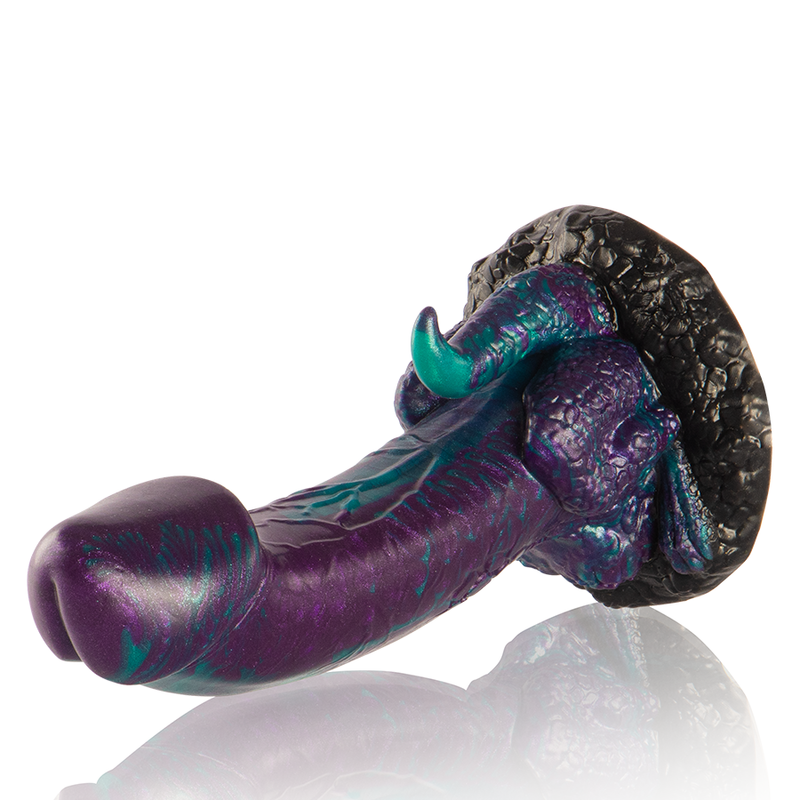 EPIC - BASILISK DILDO DOBLE PLACER ESCAMOSO TAMAÑO PEQUEÑO 6 EPIC - BASILISK DILDO DOBLE PLACER ESCAMOSO TAMAÑO PEQUEÑO - Imagen 6