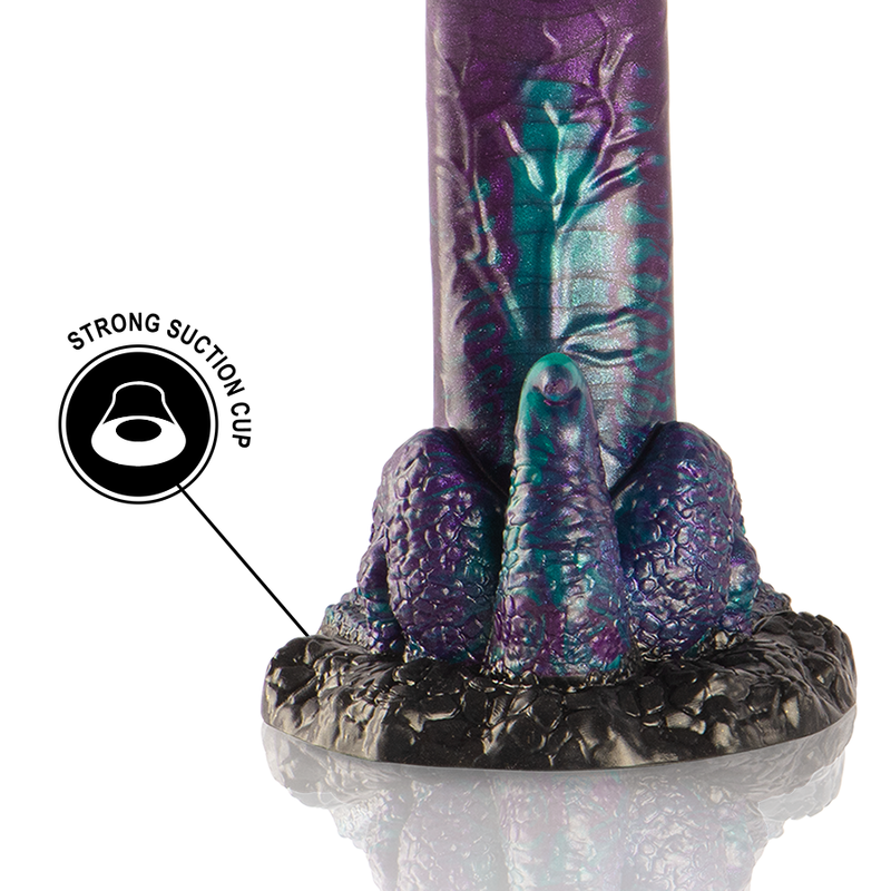EPIC - BASILISK DILDO DOBLE PLACER ESCAMOSO TAMAÑO PEQUEÑO 8 EPIC - BASILISK DILDO DOBLE PLACER ESCAMOSO TAMAÑO PEQUEÑO - Imagen 8