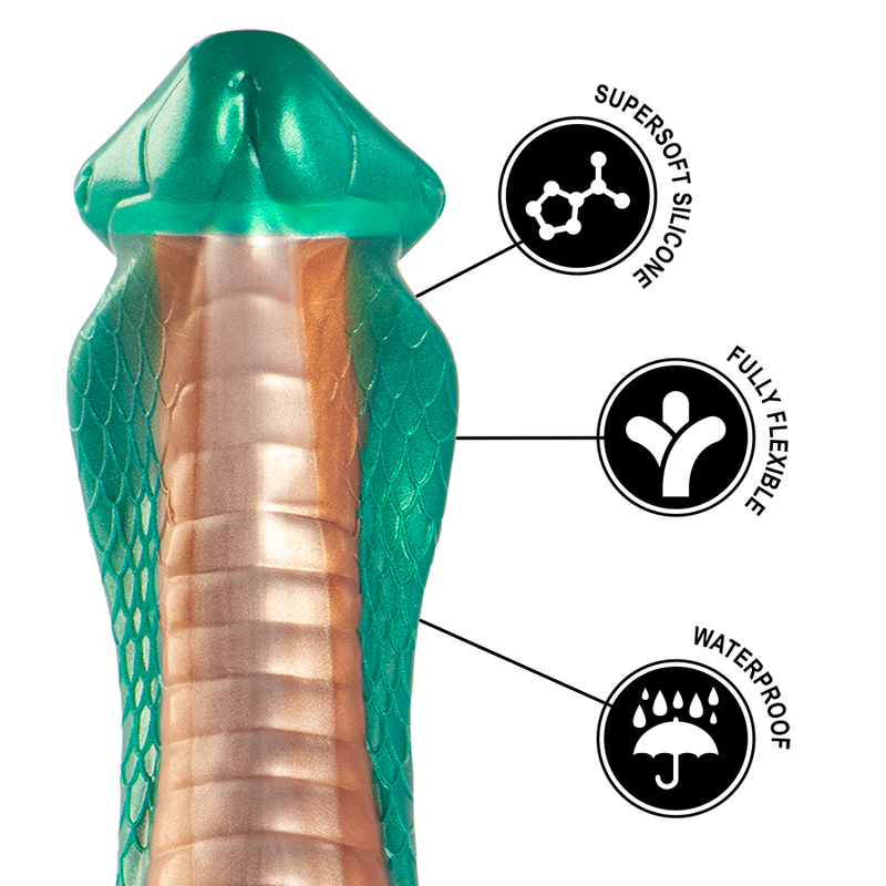 EPIC - PYTHON DILDO COBRA VERDE 8 EPIC - PYTHON DILDO COBRA VERDE - Imagen 8