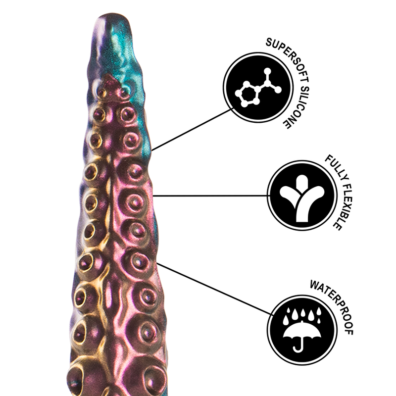 EPIC - CHARYBDIS DILDO TENTÁCULO TAMAÑO PEQUEÑO 4 EPIC - CHARYBDIS DILDO TENTÁCULO TAMAÑO PEQUEÑO - Imagen 4