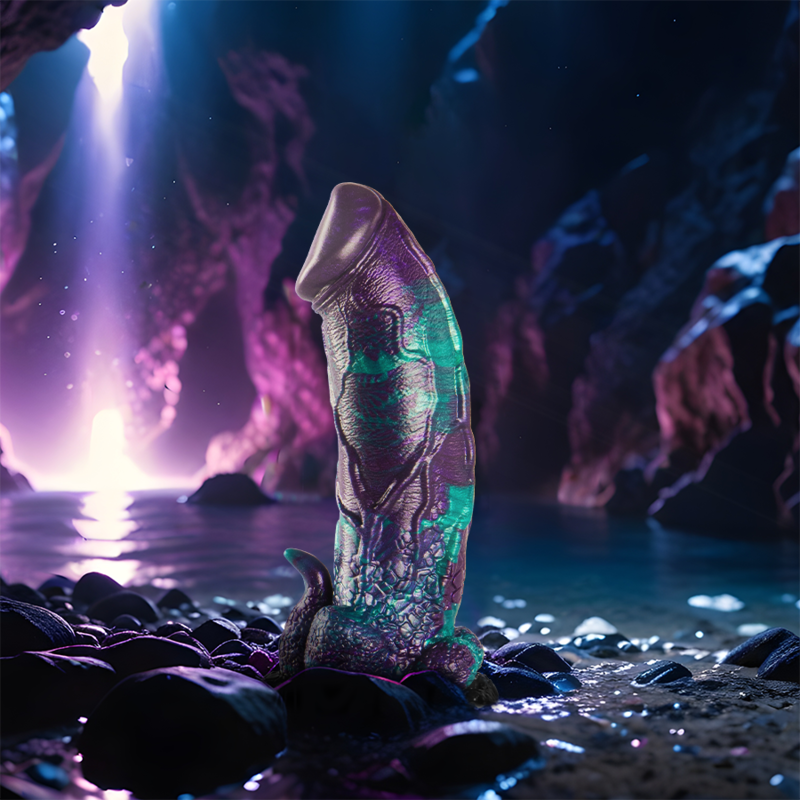 EPIC - BASILISK DILDO DOBLE PLACER ESCAMOSO TAMAÑO GRANDE 2 EPIC - BASILISK DILDO DOBLE PLACER ESCAMOSO TAMAÑO GRANDE - Imagen 2