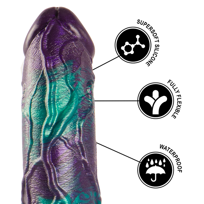 EPIC - BASILISK DILDO DOBLE PLACER ESCAMOSO TAMAÑO GRANDE 8 EPIC - BASILISK DILDO DOBLE PLACER ESCAMOSO TAMAÑO GRANDE - Imagen 8
