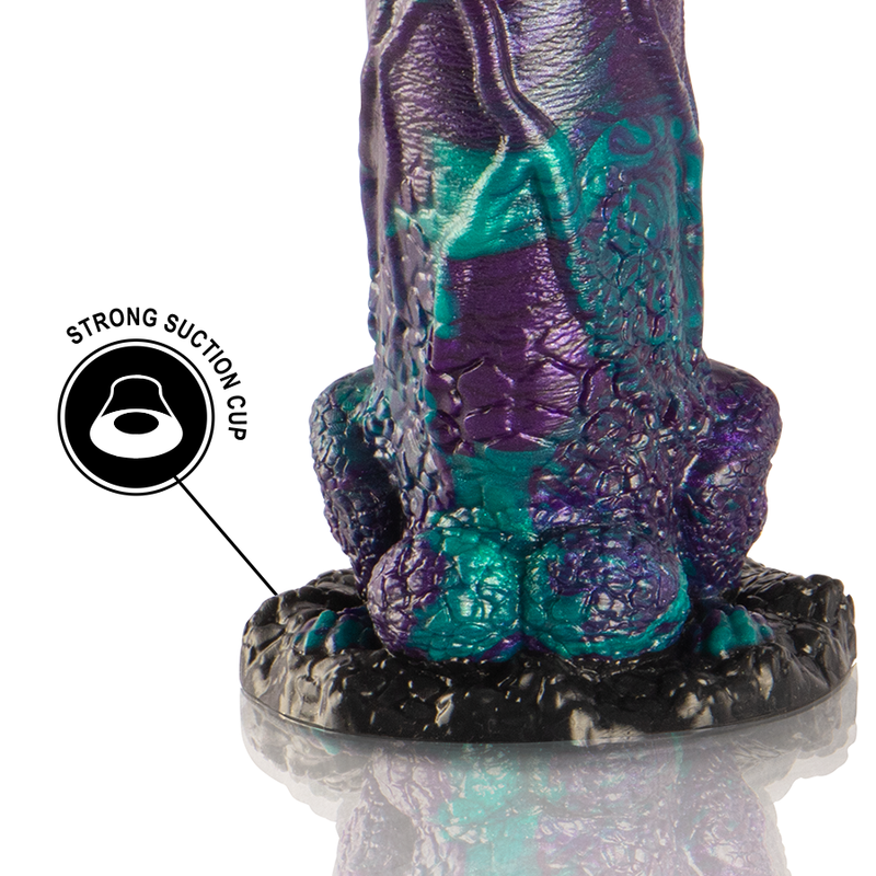 EPIC - BASILISK DILDO DOBLE PLACER ESCAMOSO TAMAÑO GRANDE 7 EPIC - BASILISK DILDO DOBLE PLACER ESCAMOSO TAMAÑO GRANDE - Imagen 7