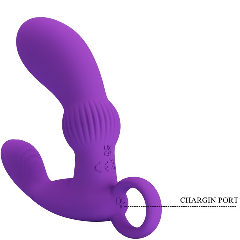 PRETTY LOVE - CAYLA MASAJEADOR VIBRADOR ANAL LILA 7 PRETTY LOVE - CAYLA MASAJEADOR VIBRADOR ANAL LILA - Imagen 7