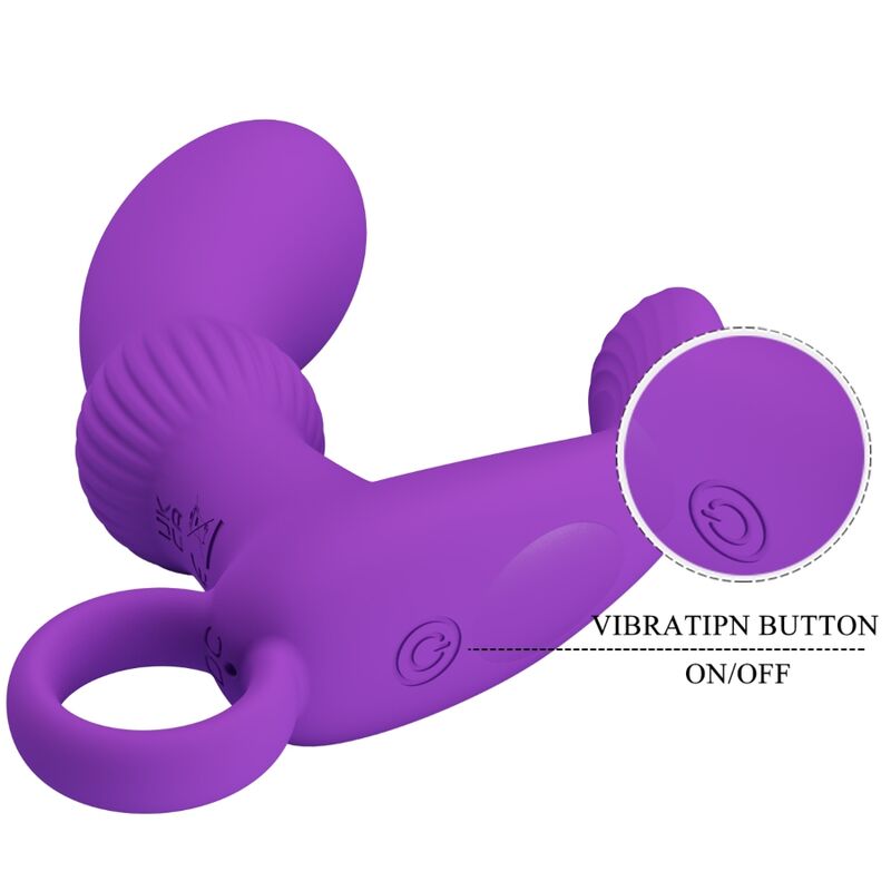 PRETTY LOVE - CAYLA MASAJEADOR VIBRADOR ANAL LILA 6 PRETTY LOVE - CAYLA MASAJEADOR VIBRADOR ANAL LILA - Imagen 6