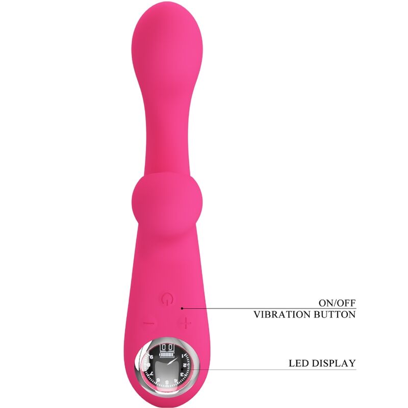 PRETTY LOVE - SKYLAR VIBRADOR ESTIMULADOR ROSA 8 PRETTY LOVE - SKYLAR VIBRADOR ESTIMULADOR ROSA - Imagen 8