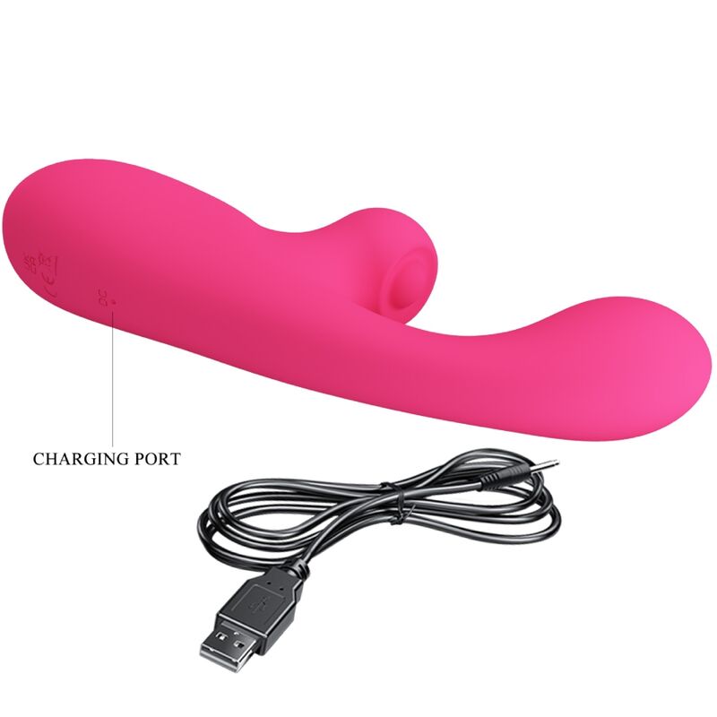 PRETTY LOVE - SKYLAR VIBRADOR ESTIMULADOR ROSA 9 PRETTY LOVE - SKYLAR VIBRADOR ESTIMULADOR ROSA - Imagen 9