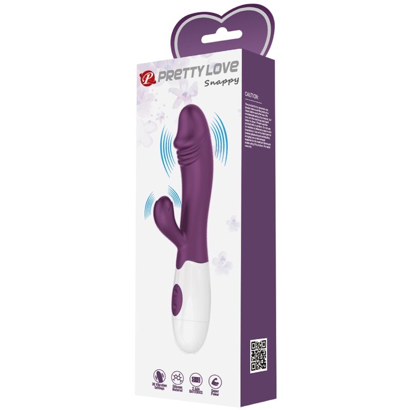 PRETTY LOVE - SNAPPY VIBRADOR PUNTO G MORADO 3 PRETTY LOVE - SNAPPY VIBRADOR PUNTO G MORADO - Imagen 3