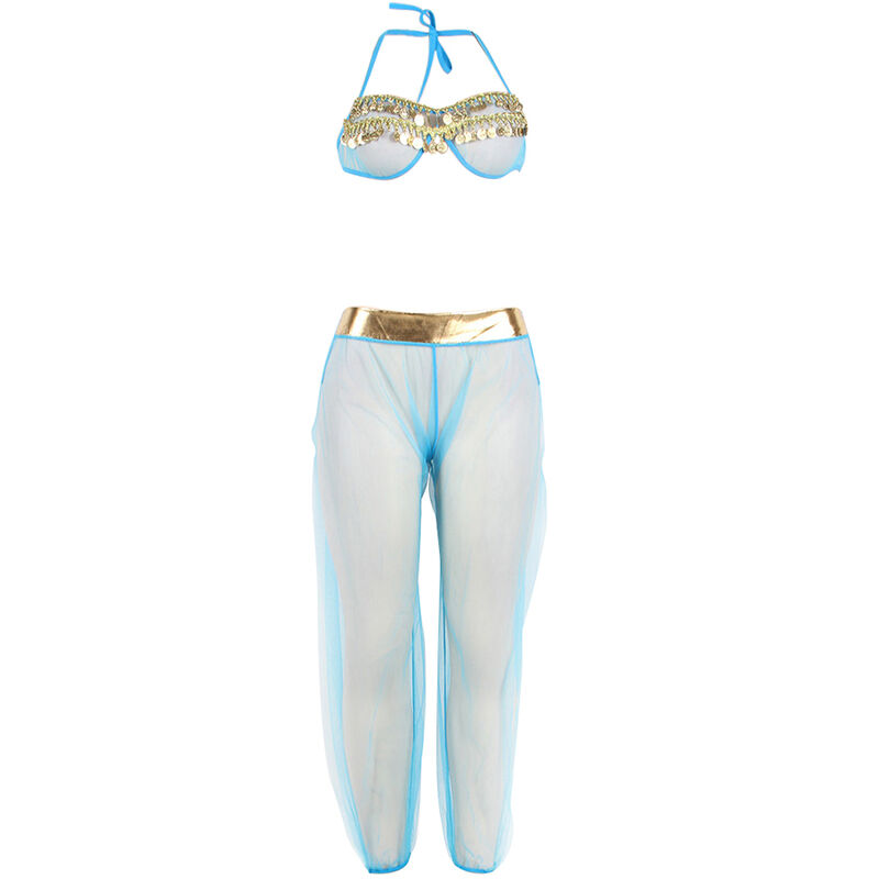 SUBBLIME - SET DE LENCERIA INDIA STYLE AZUL S/M 7 SUBBLIME - SET DE LENCERIA INDIA STYLE AZUL S/M - Imagen 8