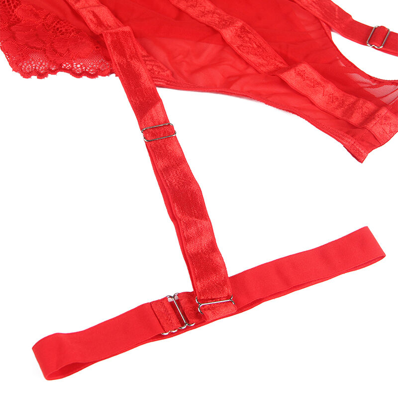 SUBBLIME - TEDDY CON LIGUERO DETALLE TIRAS PECHO ROJO S/M 15 SUBBLIME - TEDDY CON LIGUERO DETALLE TIRAS PECHO ROJO S/M - Imagen 16