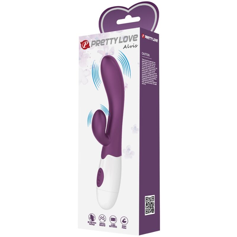 PRETTY LOVE - ALVIS VIBRADOR RABBIT & PUNTO G MORADO 10 PRETTY LOVE - ALVIS VIBRADOR RABBIT & PUNTO G MORADO - Imagen 10