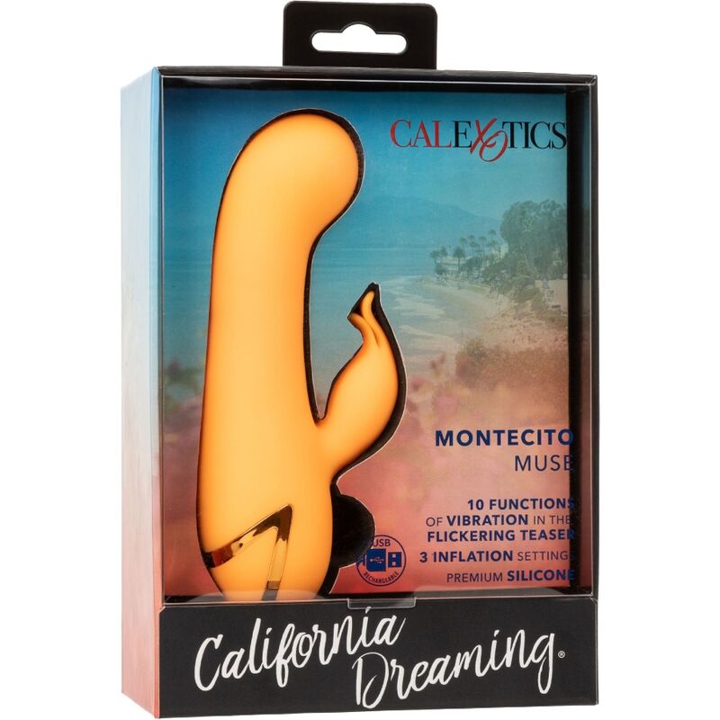 CALEXOTICS - MONTECITO MUSE VIBRADOR RABBIT NARANJA BY CALIFORNIA DREAMING 10 CALEXOTICS - MONTECITO MUSE VIBRADOR RABBIT NARANJA BY CALIFORNIA DREAMING - Imagen 10