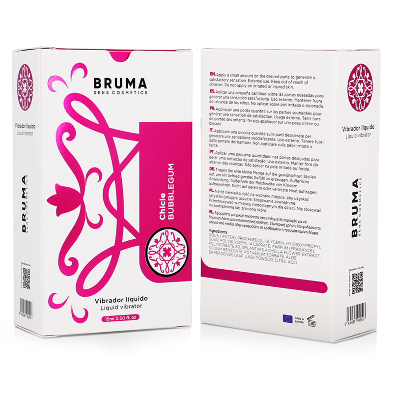 BRUMA - VIBRADOR LÍQUIDO CHICLE 6 BRUMA - VIBRADOR LÍQUIDO CHICLE - Imagen 6