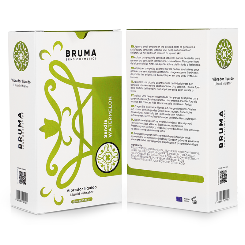 BRUMA - VIBRADOR LÍQUIDO SANDÍA 2 BRUMA - VIBRADOR LÍQUIDO SANDÍA - Imagen 2