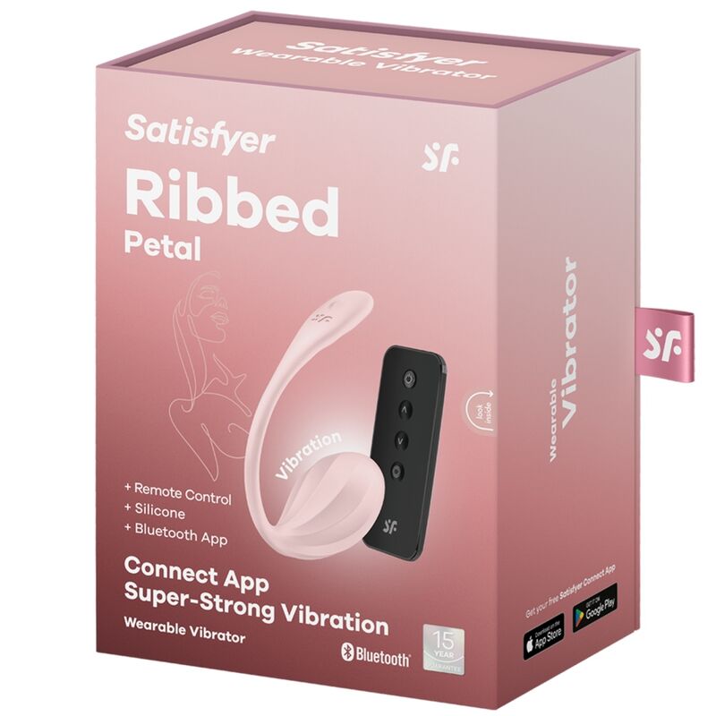 SATISFYER - RIBBED PETAL ESTIMULADOR PUNTO G CONTROL REMOTO ROSA APP GRATUITA 7 SATISFYER - RIBBED PETAL ESTIMULADOR PUNTO G CONTROL REMOTO ROSA APP GRATUITA - Imagen 7