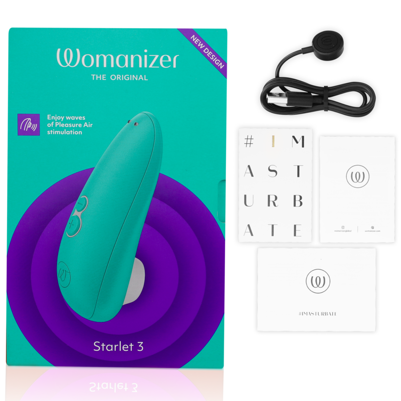 WOMANIZER - STARLET 3 ESTIMULADOR CLÍTORIS TURQUESA 6 WOMANIZER - STARLET 3 ESTIMULADOR CLÍTORIS TURQUESA - Imagen 6