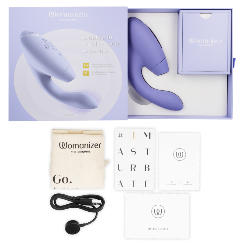 WOMANIZER - DUO 2 ESTIMULADOR LILA 6 WOMANIZER - DUO 2 ESTIMULADOR LILA - Imagen 6