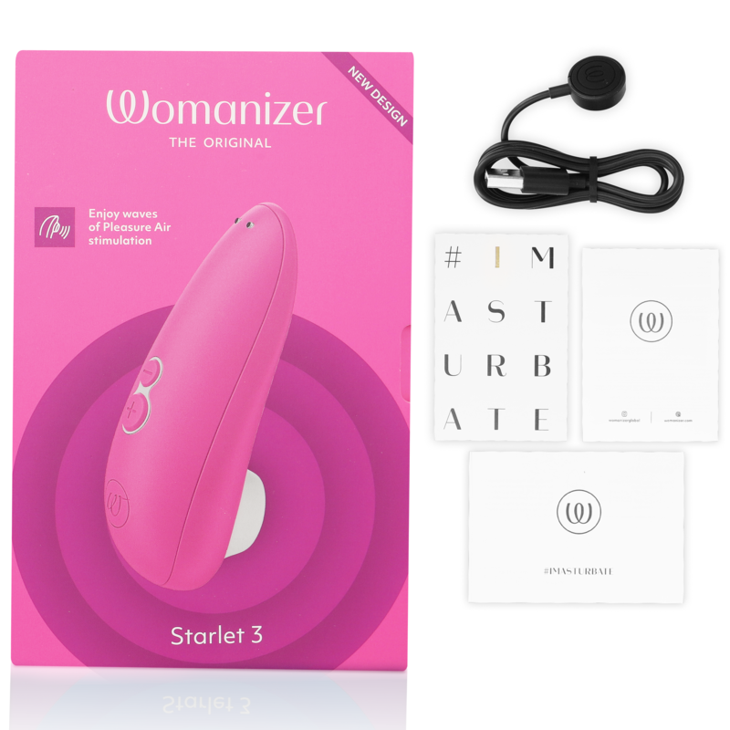 WOMANIZER - STARLET 3 ESTIMULADOR CLÍTORIS ROSA 6 WOMANIZER - STARLET 3 ESTIMULADOR CLÍTORIS ROSA - Imagen 6