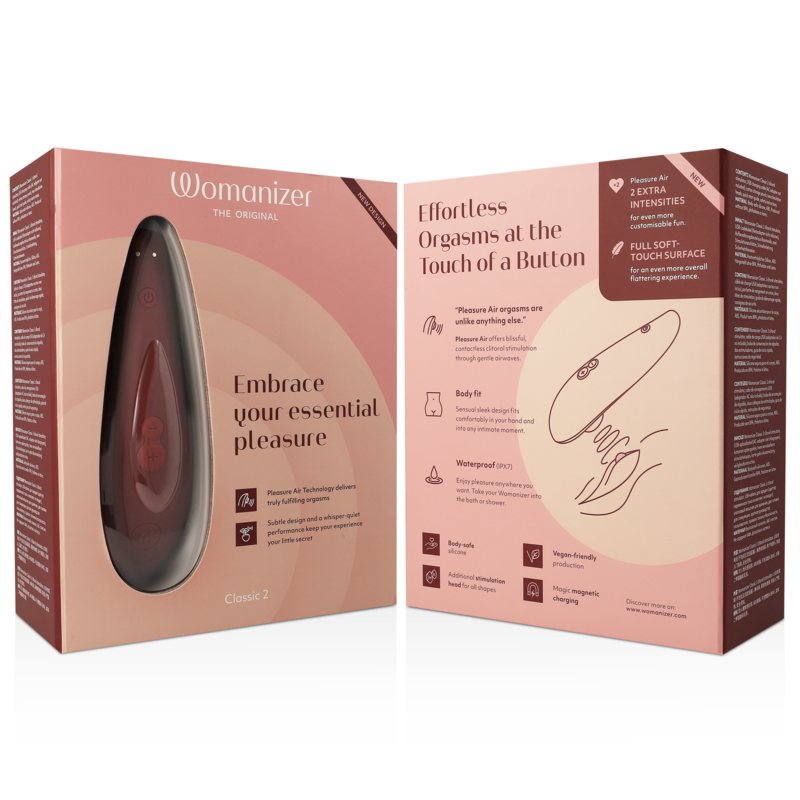 WOMANIZER - CLASSIC 2 ESTIMULADOR DE CLÍTORIS BURDEOS 5 WOMANIZER - CLASSIC 2 ESTIMULADOR DE CLÍTORIS BURDEOS - Imagen 5