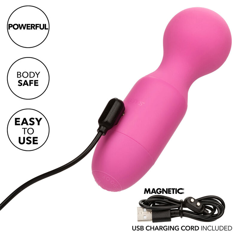 CALEXOTICS - FIRST TIME MASAJEADOR RECARGABLE 10 VIBRACIONES ROSA 10 CALEXOTICS - FIRST TIME MASAJEADOR RECARGABLE 10 VIBRACIONES ROSA - Imagen 10