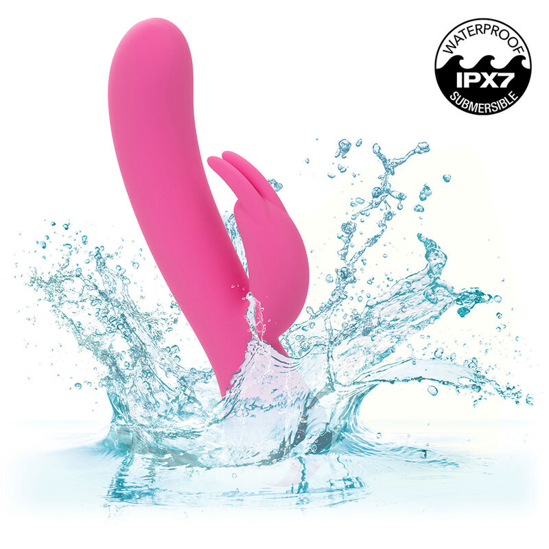 CALEXOTICS - FIRST TIME VIBRADOR RABBIT RECARGABLE ROSA 5 CALEXOTICS - FIRST TIME VIBRADOR RABBIT RECARGABLE ROSA - Imagen 5