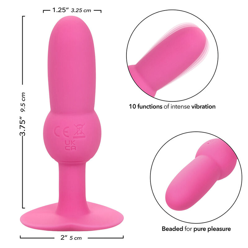 CALEXOTICS - FIRST TIME PLUG ANAL CON CUENCAS 10 VIBRACIONES ROSA 10 CALEXOTICS - FIRST TIME PLUG ANAL CON CUENCAS 10 VIBRACIONES ROSA - Imagen 10