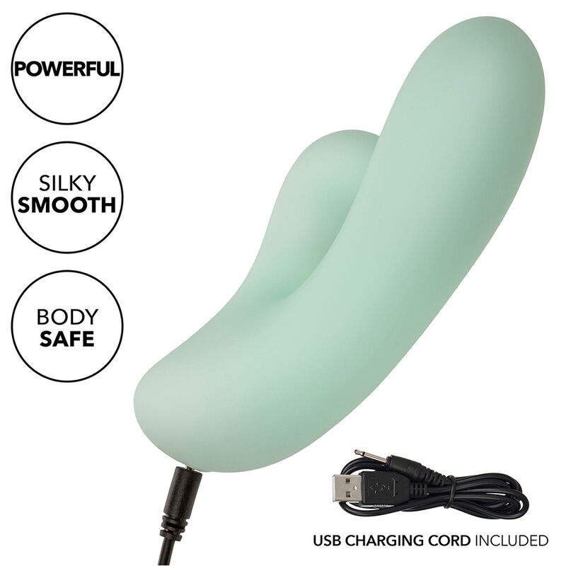 CALEXOTICS - PACIFICA FIJI VIBRADOR Y ESTIMULADOR PUNTO G 10 VIBRACIONES AQUA 9 CALEXOTICS - PACIFICA FIJI VIBRADOR Y ESTIMULADOR PUNTO G 10 VIBRACIONES AQUA - Imagen 9