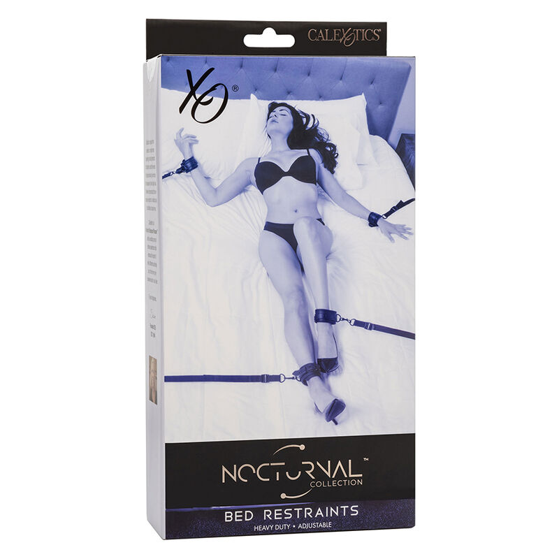 CALEXOTICS - NOCTURNAL RESTRICCIONES DE CAMA CUERO AJUSTABLE NEGRO 7 CALEXOTICS - NOCTURNAL RESTRICCIONES DE CAMA CUERO AJUSTABLE NEGRO - Imagen 7