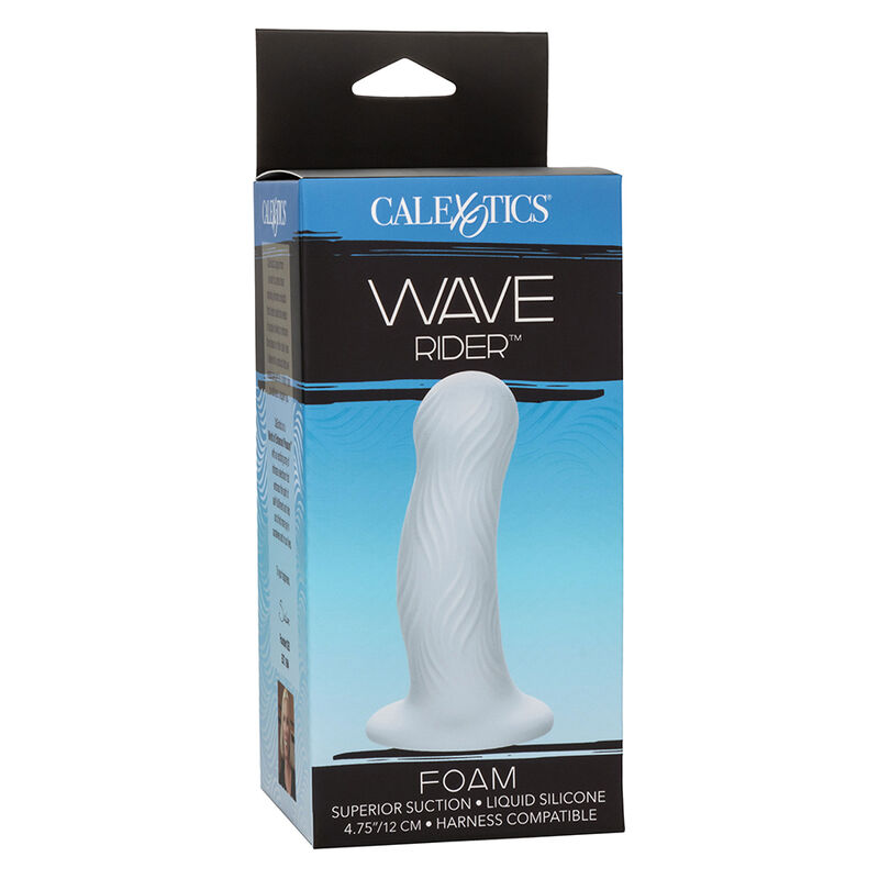 CALEXOTICS - WAVE RIDER PLUG ANAL ESPUMA AZUL 3 CALEXOTICS - WAVE RIDER PLUG ANAL ESPUMA AZUL - Imagen 3