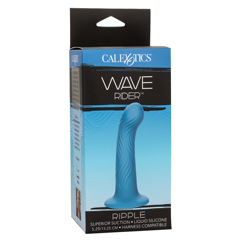 CALEXOTICS - WAVE RIDER RIPPLE PLUG ANAL AZUL 2 CALEXOTICS - WAVE RIDER RIPPLE PLUG ANAL AZUL - Imagen 2