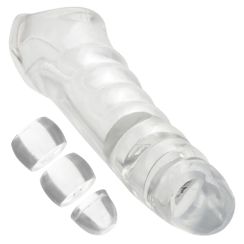 CALEXOTICS - MAXX EXTENSOR DE PENE AJUSTABLE TRANSPARENTE 5 CALEXOTICS - MAXX EXTENSOR DE PENE AJUSTABLE TRANSPARENTE - Imagen 5