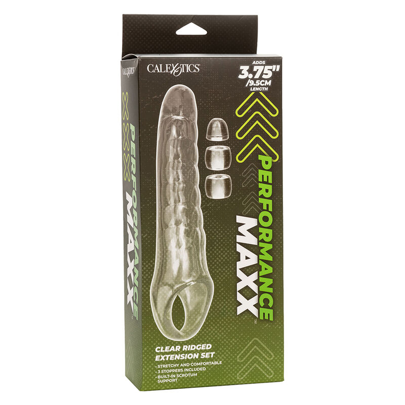 CALEXOTICS - MAXX EXTENSOR DE PENE AJUSTABLE TRANSPARENTE 2 CALEXOTICS - MAXX EXTENSOR DE PENE AJUSTABLE TRANSPARENTE - Imagen 2