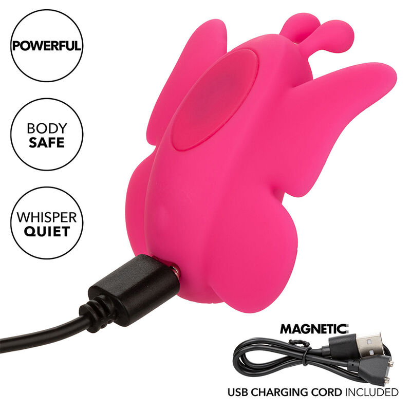 CALEXOTICS - NEON VIBES THE FLUTTER VIBE ESTIMULADOR 10 VIBRACIONES ROSA 3 CALEXOTICS - NEON VIBES THE FLUTTER VIBE ESTIMULADOR 10 VIBRACIONES ROSA - Imagen 3