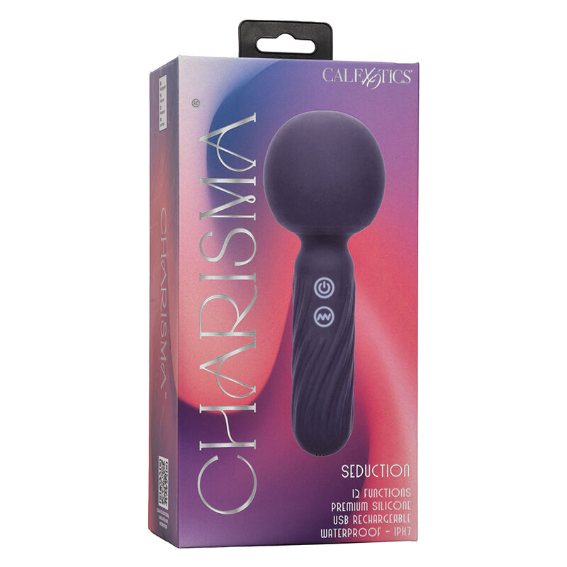 CALEXOTICS - CHARISMA SEDUCTION MASAJEADOR 12 FUNCIONES 17,75 CM X 6,25 CM MORADO 3 CALEXOTICS - CHARISMA SEDUCTION MASAJEADOR 12 FUNCIONES 17,75 CM X 6,25 CM MORADO - Imagen 3
