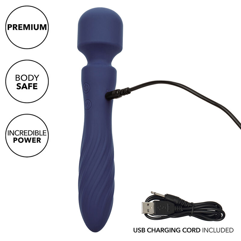 CALEXOTICS - CHARISMA MYSTIQUE MASAJEADOR DOBLE MOTOR 12 FUNCIONES 21,5 CM X 4,5 CM MORADO 7 CALEXOTICS - CHARISMA MYSTIQUE MASAJEADOR DOBLE MOTOR 12 FUNCIONES 21,5 CM X 4,5 CM MORADO - Imagen 7