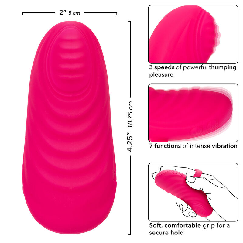 CALEXOTICS - ENVY MASAJEADOR DE BOLA RODANTE 7 VIBRACIONES ROSA 3 CALEXOTICS - ENVY MASAJEADOR DE BOLA RODANTE 7 VIBRACIONES ROSA - Imagen 3