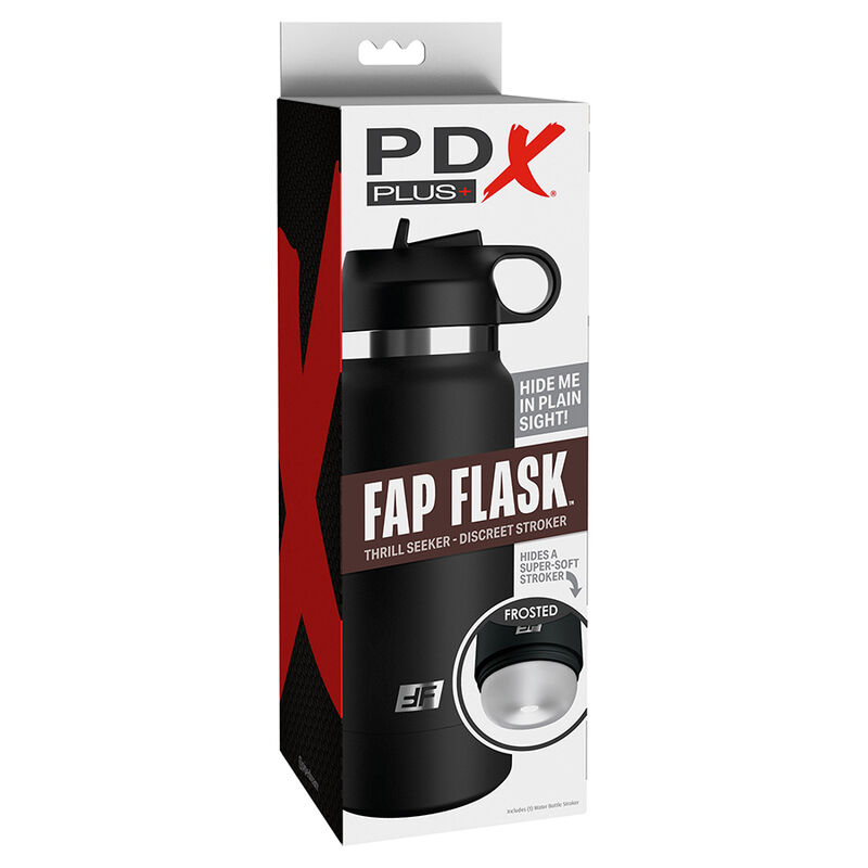 PDX PLUS - FAP FLASK ESTIMULADOR DE BOTELLA DISCRETO TRANSPARENTE MODELO 1 6 PDX PLUS - FAP FLASK ESTIMULADOR DE BOTELLA DISCRETO TRANSPARENTE MODELO 1 - Imagen 6