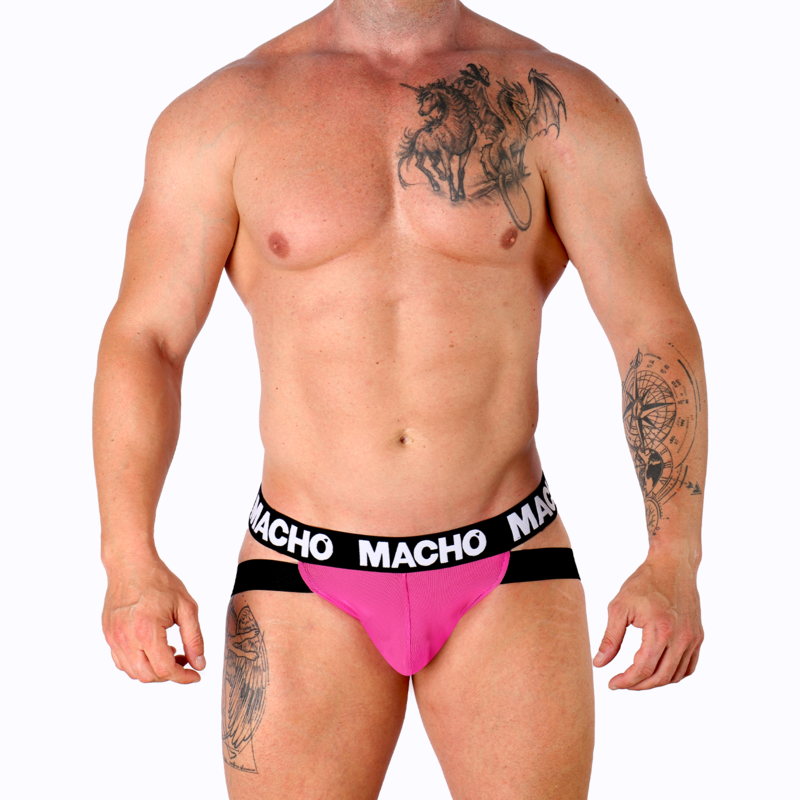 MACHO - MX28FA JOCK VERDE FLUOR S 3 MACHO - MX28FA JOCK VERDE FLUOR S - Imagen 4