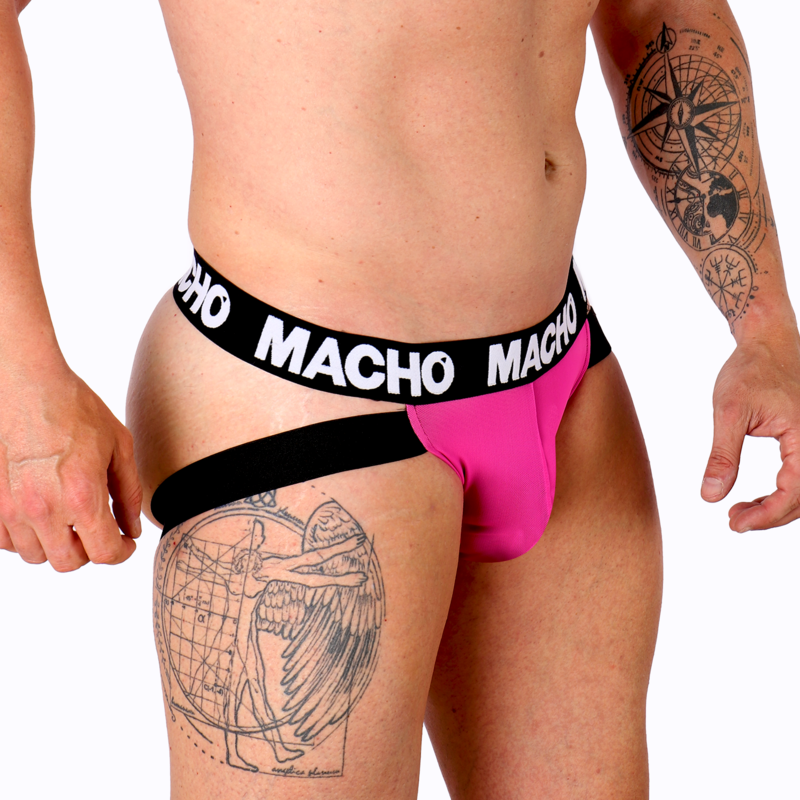 MACHO - MX28FA JOCK VERDE FLUOR S 5 MACHO - MX28FA JOCK VERDE FLUOR S - Imagen 6