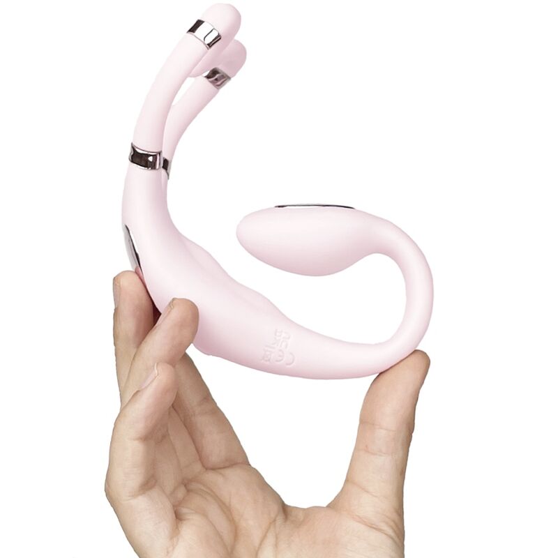 ADRIEN LASTIC - VENUS DOBLE ESTIMULADOR CLÍTORIS & PUNTO-G APP GRATUITA ROSA 6 ADRIEN LASTIC - VENUS DOBLE ESTIMULADOR CLÍTORIS & PUNTO-G APP GRATUITA ROSA - Imagen 6